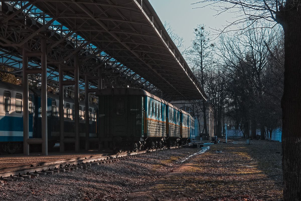 Состав 'Юность Южной' в процессе расцепки