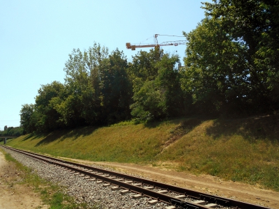 Перегон в начале 2 километра